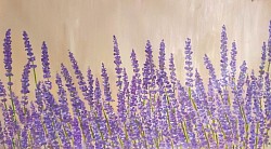 Лавандула маслена картина. Размер 130/70 см..-245 евро